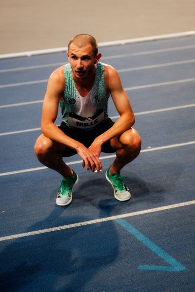 George Mills (United Kingdom) during the 1500m race at the Wanda Diamond League MEETING de Paris on 20/06/2025 in Paris
