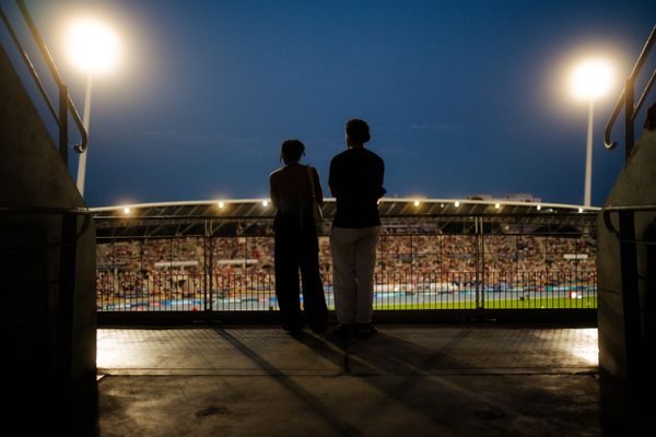 Spectator at the Wanda Diamond League MEETING de Paris on 20/06/2025 in Paris