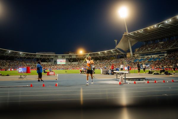 Julian Weber (Germany) during the javelin throw at the Wanda Diamond League MEETING de Paris on 20/06/2025 in Paris