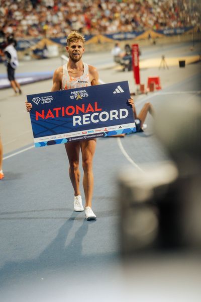 Jimmy Gressier (France) during the 5000m race at the Wanda Diamond League MEETING de Paris on 20/06/2025 in Paris