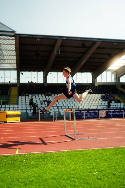 Paul von Bothmer (BTB Oldenburg) waehrend der U16-/U23-DM am 05.07.2025 im Donaustadion in Ulm