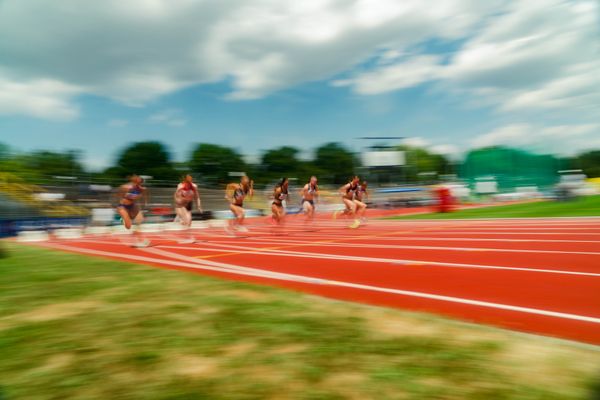 waehrend der U16-/U23-DM am 05.07.2025 im Donaustadion in Ulm
