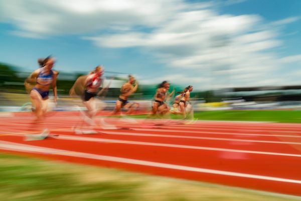 waehrend der U16-/U23-DM am 05.07.2025 im Donaustadion in Ulm