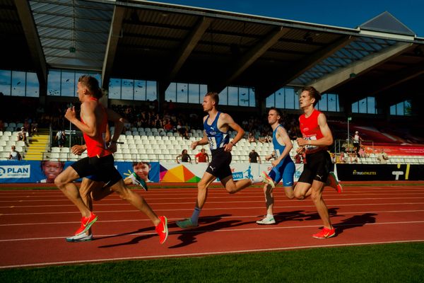 Jonas Kulgemeyer (OTB Osnabrück) waehrend der U16-/U23-DM am 05.07.2025 im Donaustadion in Ulm