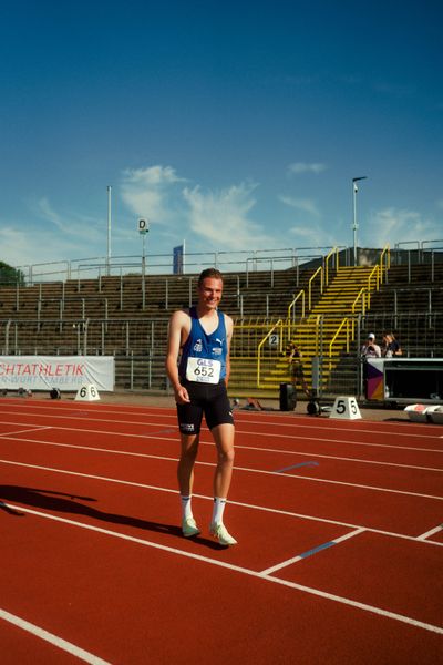 Jonas Kulgemeyer (OTB Osnabrück) waehrend der U16-/U23-DM am 05.07.2025 im Donaustadion in Ulm