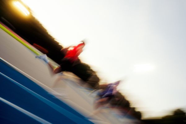 during the European Athletics Indoor Championships on 12/07/2025 at the Omnisport Arena in Apeldoorn