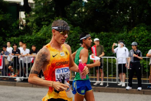 Christopher Linke (GER) during the 35km race walk at the World Athletics Championships on 13.09.2025 in Tokyo.