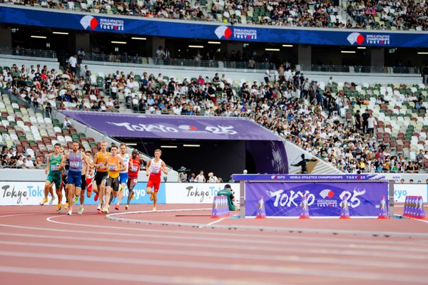 Robert Farken (GER) Neil Gourley (GBR), Cameron Myers (AUS), Filip Rak (POL) during the World Athletics Championships on 14.09.2025 in Tokyo.