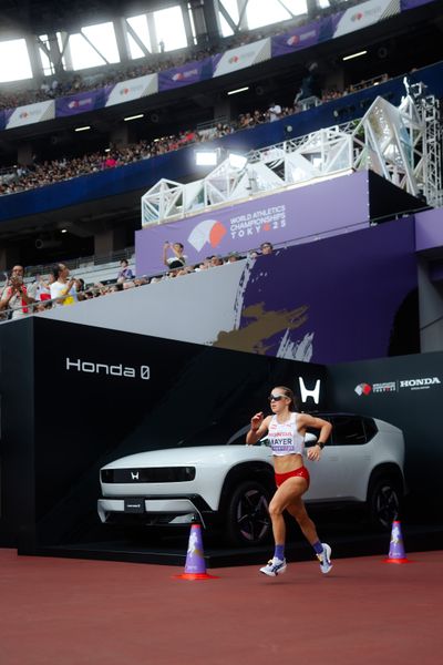Julia Mayer (AUT) during the World Athletics Championships on 14.09.2025 in Tokyo.
