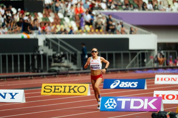 Julia Mayer (AUT) during the World Athletics Championships on 14.09.2025 in Tokyo.