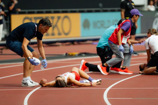 Julia Mayer (AUT) during the World Athletics Championships on 14.09.2025 in Tokyo.