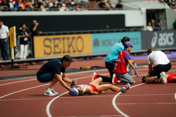 Julia Mayer (AUT) during the World Athletics Championships on 14.09.2025 in Tokyo.