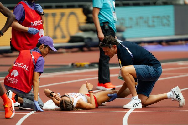 Julia Mayer (AUT) during the World Athletics Championships on 14.09.2025 in Tokyo.