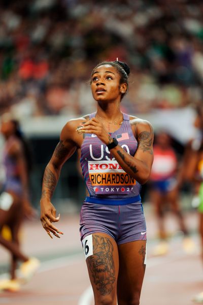 Sha'carri Richardson (USA) during the World Athletics Championships on 14.09.2025 in Tokyo.