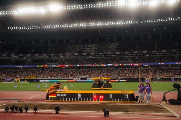 Malaika Mihambo (GER) during the World Athletics Championships on 14.09.2025 in Tokyo.