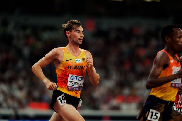Men’s 10000m with Davor Aaron Bienenfeld (GER) during the World Athletics Championships on 14.09.2025 in Tokyo.