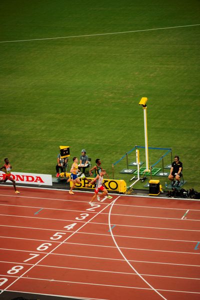 Jimmy Gressier (FRA), Yomif Kejelcha (ETH), Andreas Almgren (SWE) during the World Athletics Championships on 14.09.2025 in Tokyo.