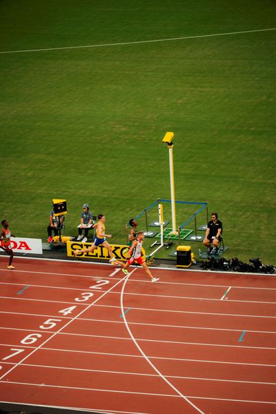 Jimmy Gressier (FRA), Yomif Kejelcha (ETH), Andreas Almgren (SWE) during the World Athletics Championships on 14.09.2025 in Tokyo.