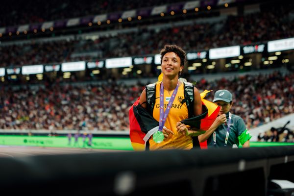Malaika Mihambo (GER) during the World Athletics Championships on 14.09.2025 in Tokyo.