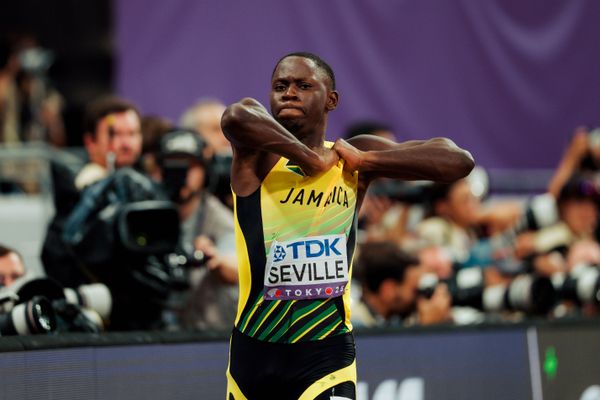 Oblique Seville (JAM) during the World Athletics Championships on 14.09.2025 in Tokyo.