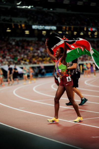 Faith Kipyegon (KEN) during the World Athletics Championships on 16.09.2025 in Tokyo.