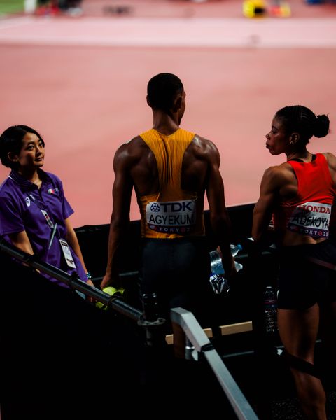 Emil Agyekum (GER) during the World Athletics Championships on 17.09.2025 in Tokyo.