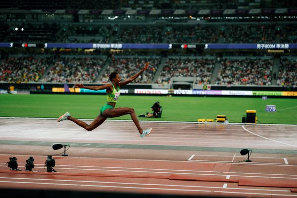 Saly Sarr (SEN) during the World Athletics Championships on 18.09.2025 in Tokyo.