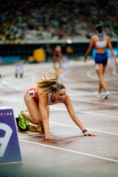 Natalia Bukowiecka (POL) during the World Athletics Championships on 18.09.2025 in Tokyo.