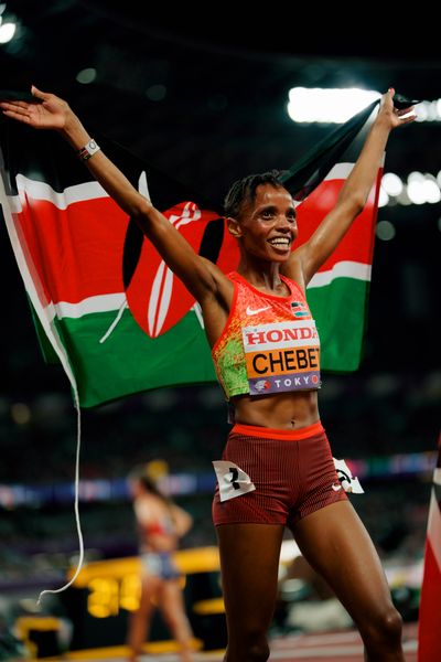 Beatrice Chebet (KEN) during the World Athletics Championships on 20.09.2025 in Tokyo.