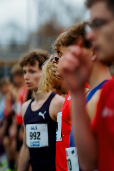 Christopher Dahlmeyer (TSV Bayer 04 Leverkusen) im Lauf L04 - Männliche Jugend U20 bei den Deutschen Meisterschaften im Crosslauf auf dem Sportgelände Bürgerpark Nord am 29.11.2025 in Darmstadt