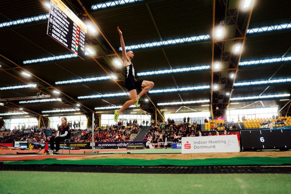 Simon Batz (MTG Mannheim) am 08.02.2026 beim Sparkassen Indoor Meeting in der Helmut-Körnig-Halle in Dortmund
