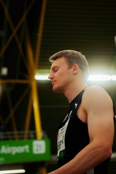 Luka Herden (LG Brillux Münster) am 08.02.2026 beim Sparkassen Indoor Meeting in der Helmut-Körnig-Halle in Dortmund