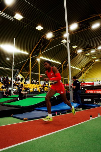 Gerson Baldé (Portugal) am 08.02.2026 beim Sparkassen Indoor Meeting in der Helmut-Körnig-Halle in Dortmund