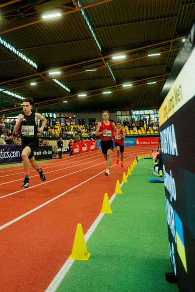 Jan de Vries (DSC Oldenburg) am 08.02.2026 beim Sparkassen Indoor Meeting in der Helmut-Körnig-Halle in Dortmund