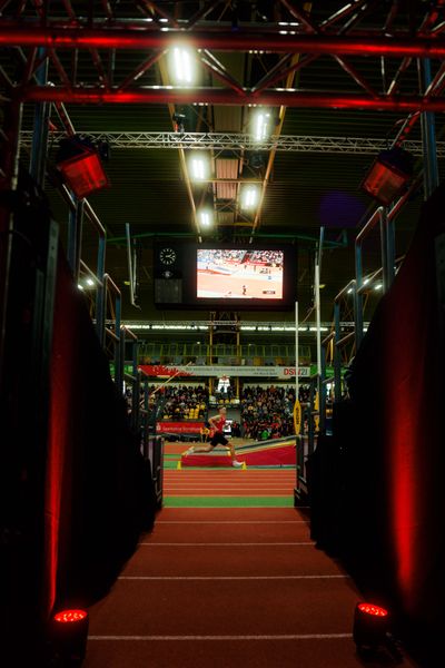 Jan de Vries (DSC Oldenburg) am 08.02.2026 beim Sparkassen Indoor Meeting in der Helmut-Körnig-Halle in Dortmund