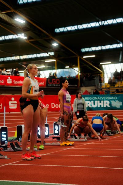 Sina Mayer (LAZ Zweibrücken) am 08.02.2026 beim Sparkassen Indoor Meeting in der Helmut-Körnig-Halle in Dortmund