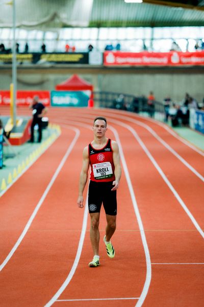 Florian Kroll (LG Osnabrück) am 08.02.2026 beim Sparkassen Indoor Meeting in der Helmut-Körnig-Halle in Dortmund