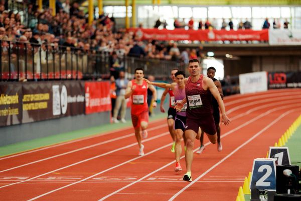 Jean Paul Bredau (VfL Wolfsburg) am 08.02.2026 beim Sparkassen Indoor Meeting in der Helmut-Körnig-Halle in Dortmund