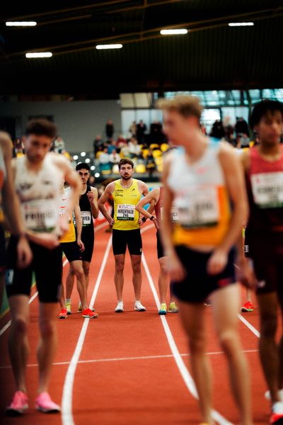 Jens Mergenthaler (LG farbtex Nordschwarzwald) am 08.02.2026 beim Sparkassen Indoor Meeting in der Helmut-Körnig-Halle in Dortmund