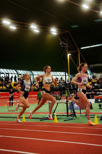 Maria Freij (Schweden) am 08.02.2026 beim Sparkassen Indoor Meeting in der Helmut-Körnig-Halle in Dortmund