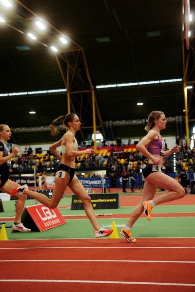 Maria Freij (Schweden) am 08.02.2026 beim Sparkassen Indoor Meeting in der Helmut-Körnig-Halle in Dortmund