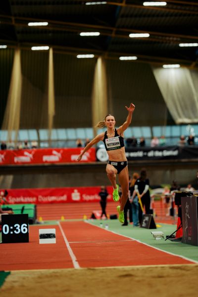Kira Wittmann (Hannover 96) am 08.02.2026 beim Sparkassen Indoor Meeting in der Helmut-Körnig-Halle in Dortmund