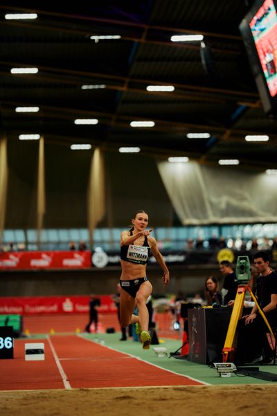 Kira Wittmann (Hannover 96) am 08.02.2026 beim Sparkassen Indoor Meeting in der Helmut-Körnig-Halle in Dortmund