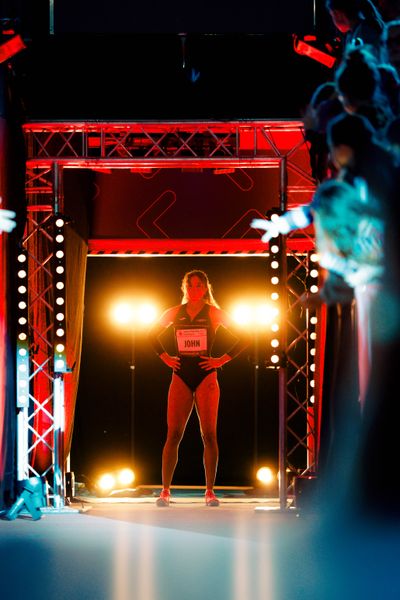 Viola John (LG Brillux Münster) am 08.02.2026 beim Sparkassen Indoor Meeting in der Helmut-Körnig-Halle in Dortmund