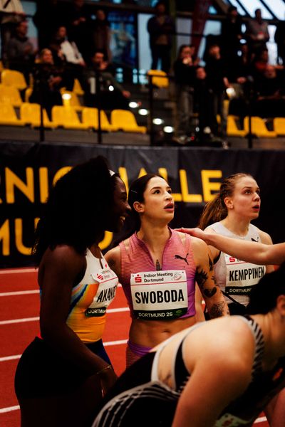 Ewa Swoboda (Polen) am 08.02.2026 beim Sparkassen Indoor Meeting in der Helmut-Körnig-Halle in Dortmund