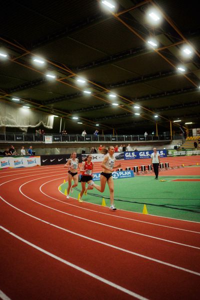 Lea Brückner (Hamburg Running) am 27.02.2026 bei den Deutschen Hallen Meisterschaften in der Helmut-Körnig-Halle in Dortmund