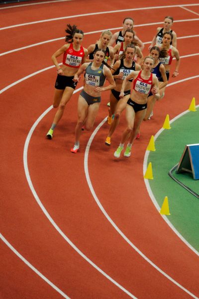 am 28.02.2026 bei den Deutschen Hallen Meisterschaften in der Helmut-Körnig-Halle in Dortmund