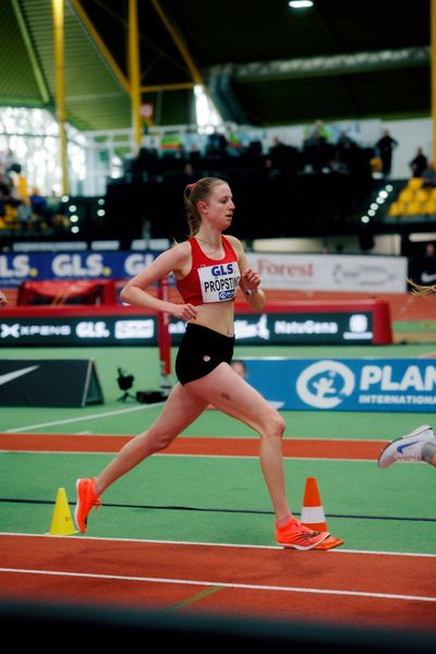 am 28.02.2026 bei den Deutschen Hallen Meisterschaften in der Helmut-Körnig-Halle in Dortmund