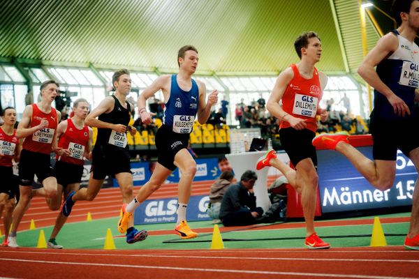 am 28.02.2026 bei den Deutschen Hallen Meisterschaften in der Helmut-Körnig-Halle in Dortmund