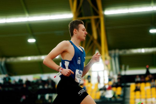 am 28.02.2026 bei den Deutschen Hallen Meisterschaften in der Helmut-Körnig-Halle in Dortmund